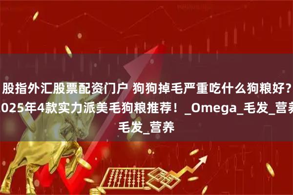股指外汇股票配资门户 狗狗掉毛严重吃什么狗粮好？2025年4款实力派美毛狗粮推荐！_Omega_毛发_营养